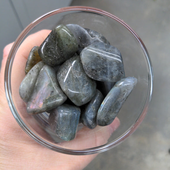 Tumbled Labradorite - MJ Rocks and Gems