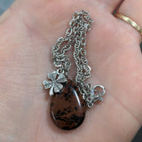 Mahogany Obsidian Anklet