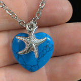 Blue Howlite Anklet