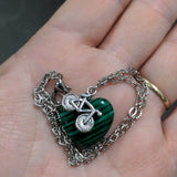 Malachite Anklet