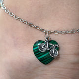 Malachite Anklet