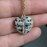 Dalmatian Jasper Anklet