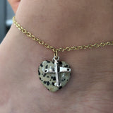 Dalmatian Jasper Anklet