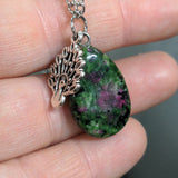 Ruby Zoisite Anklet