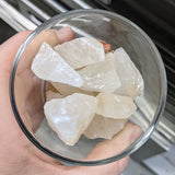Tumbled White Calcite - MJ Rocks and Gems